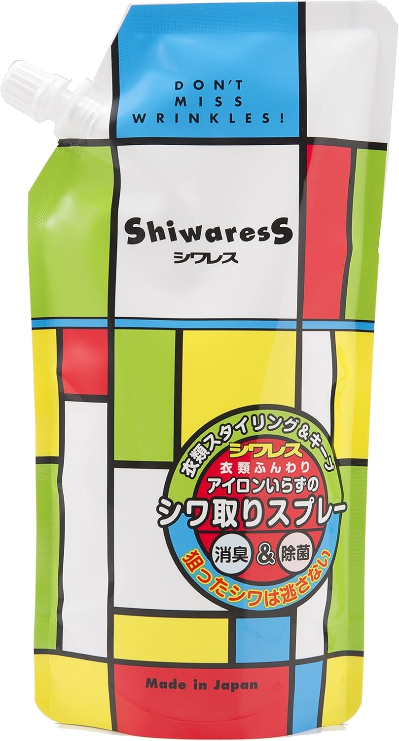 8位　シワレス 衣類のシワ取り＆消臭剤