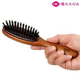 10位：KENT ブラッシングブラシ ケント 豚毛 ヘアブラシ KNH-2224 