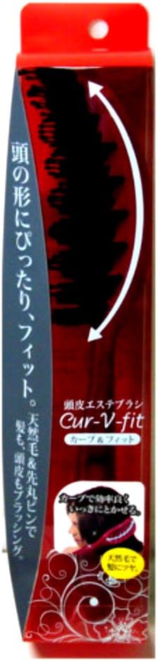 12位：キヌガワカンパニー 頭皮エステブラシ カーブフィット No.1008