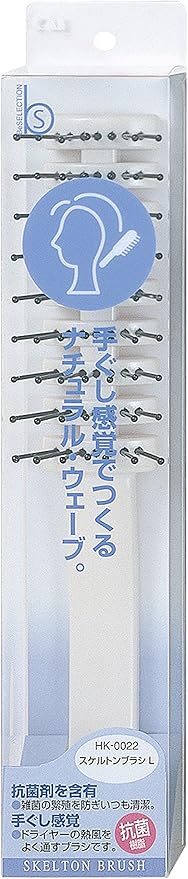 8位：貝印 BeSELECTION スケルトンブラシ L 抗菌 HK0022