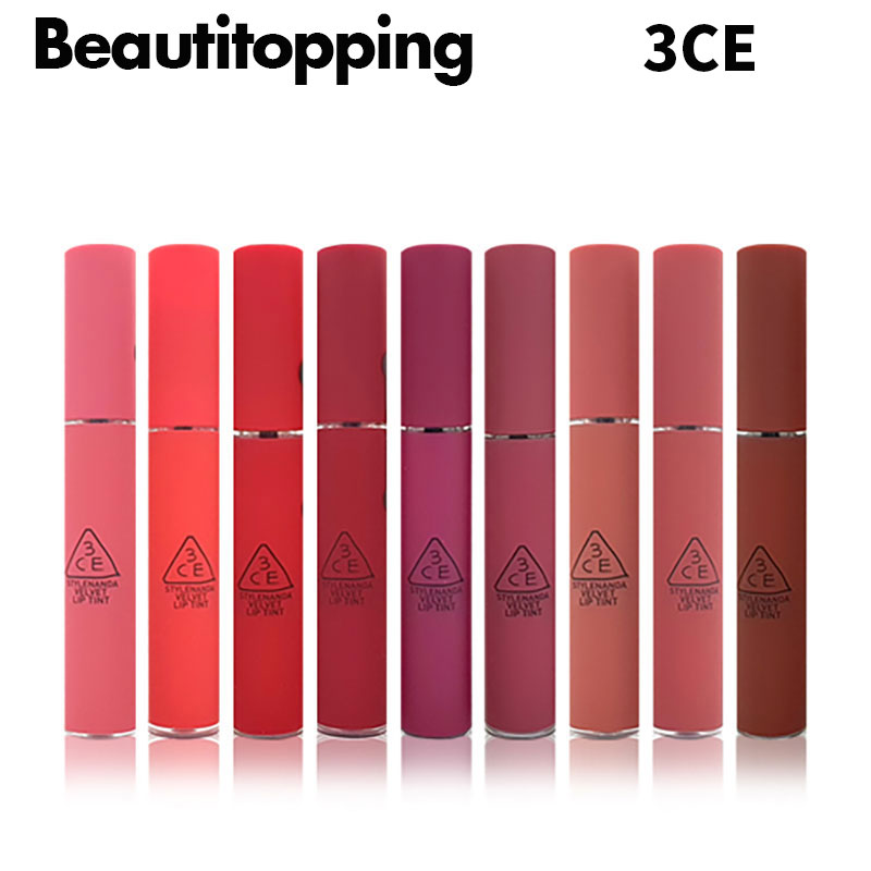 15位：韓国コスメ 3CE リップ ベルベット リップティント VELVET LIP TINT 18色 口紅 