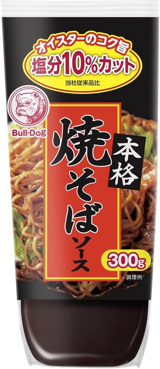 5位　ブルドック 本格焼そばソース 300g×4本