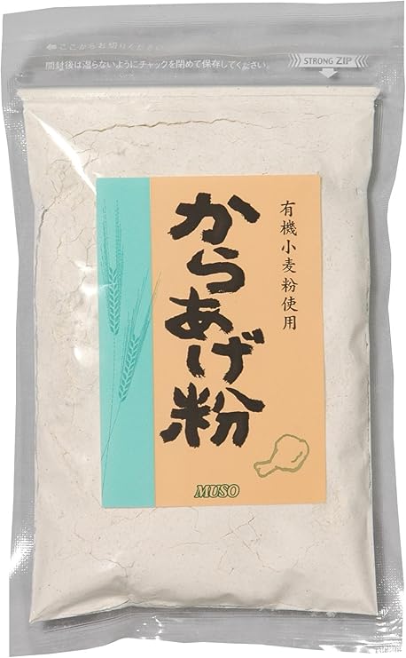 16位　ムソー 有機小麦粉使用・からあげ粉 120g