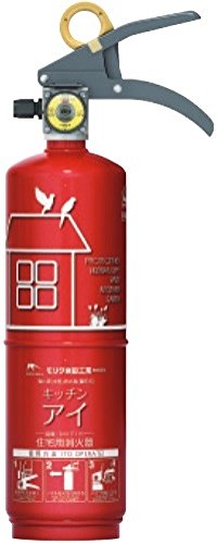 住宅用強化液(中性)消火器 キッチンアイ ルビーレッド