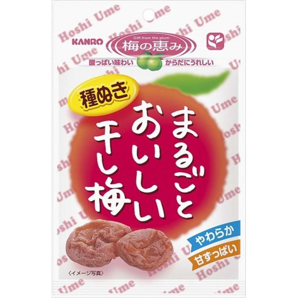 7位　カンロ まるごとおいしい干し梅 19g×6袋