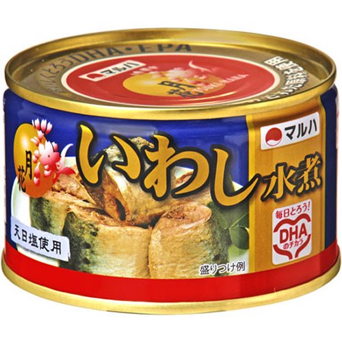 5位　マルハニチロ 月花 いわし水煮 200g×24缶