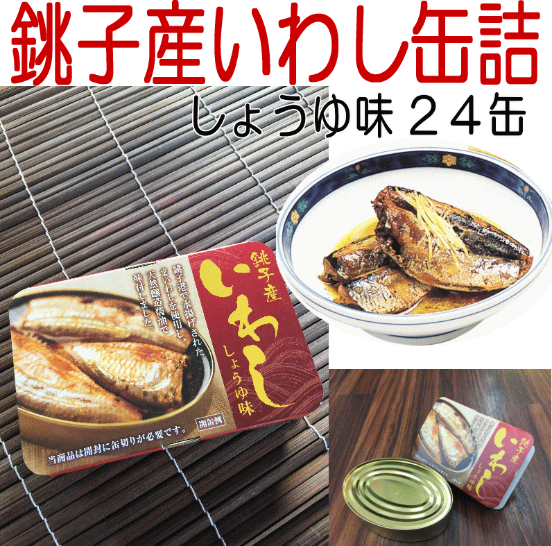 4位　銚子産いわし缶詰：24缶