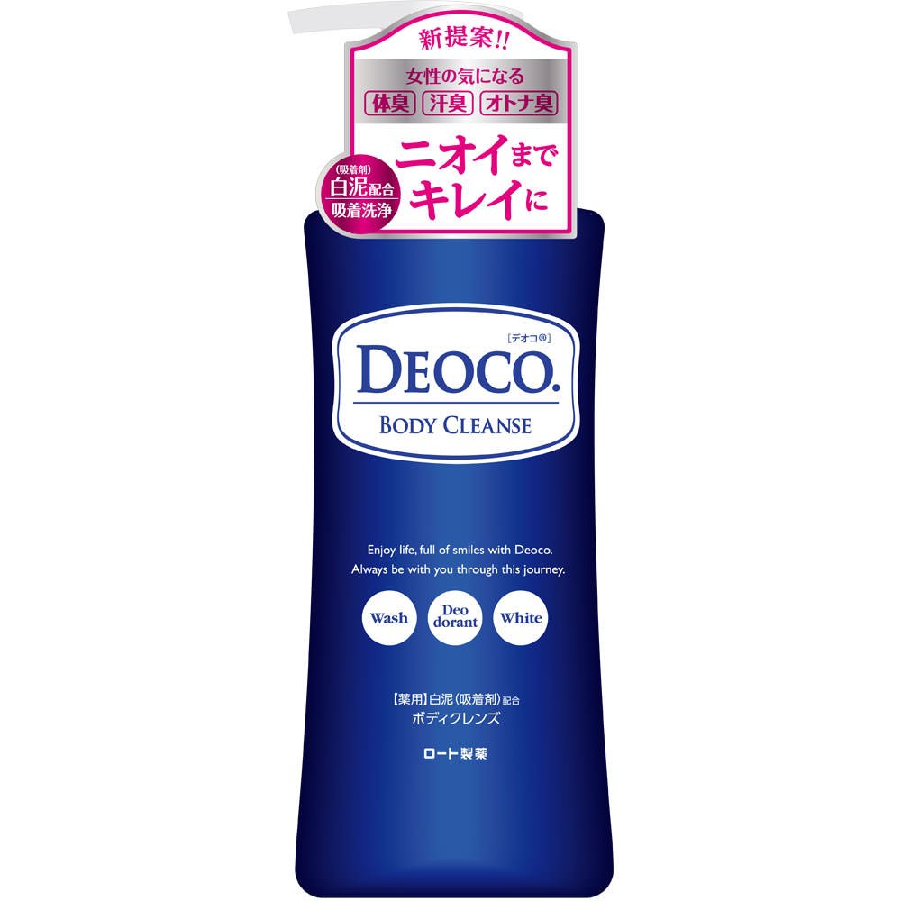 5位：【医薬部外品】ロート製薬 デオコ 薬用デオドラント ボディクレンズ 350mL