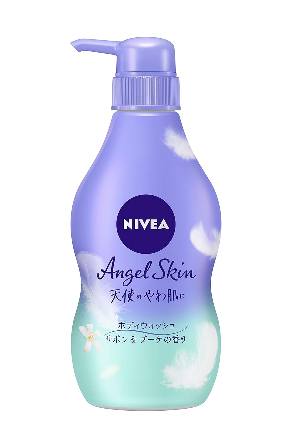 6位：ニベア エンジェルスキン ボディウォッシュ サボン＆ブーケの香り ポンプ 480ml