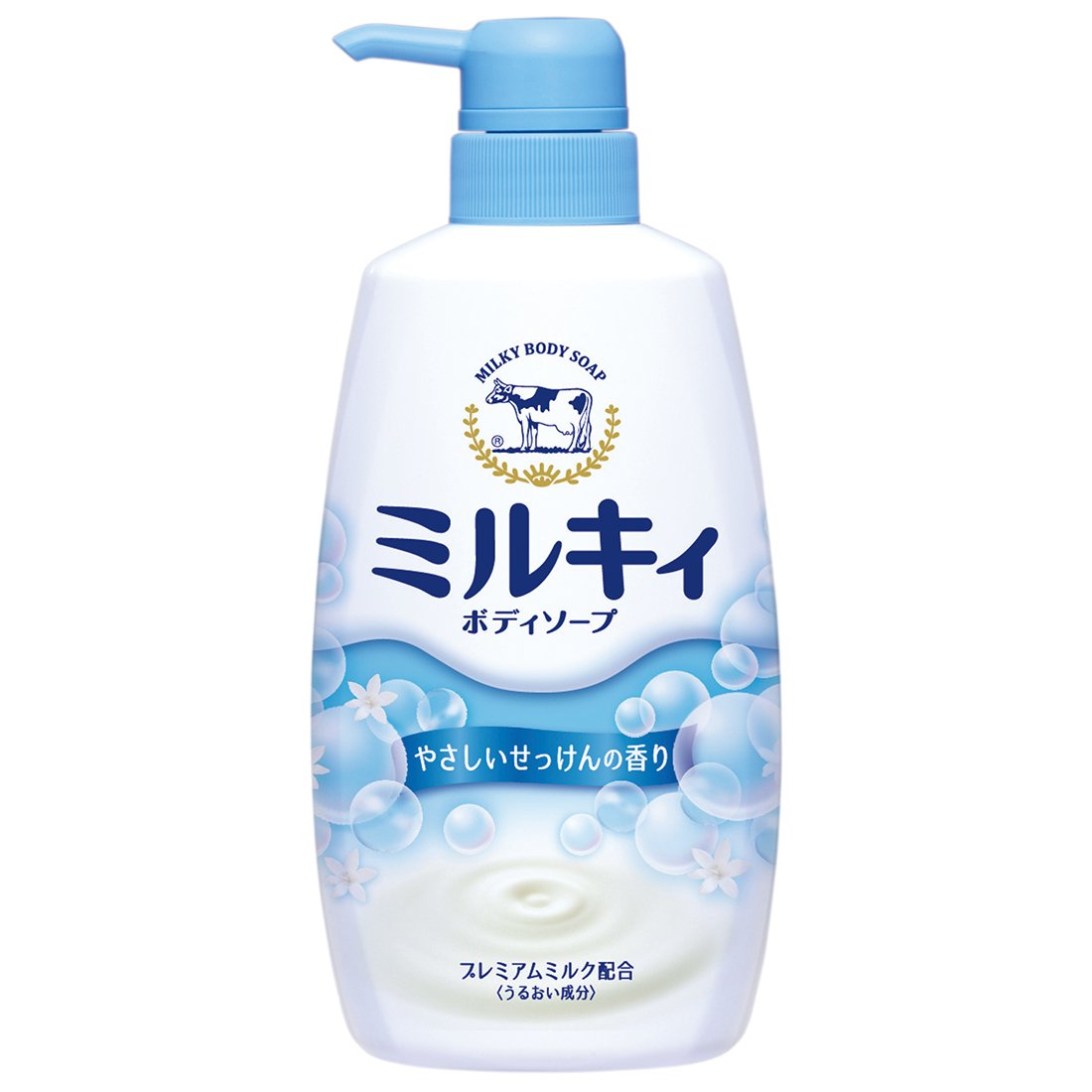 13位：ミルキィボディソープ やさしいせっけんの香り ポンプ 550mL