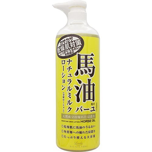 10位：ロッシモイストエイド 馬油ナチュラルミルクローション 485ml