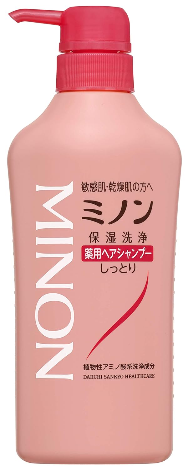 9位：第一三共ヘルスケア ミノン 薬用ヘアシャンプー 450ｍL