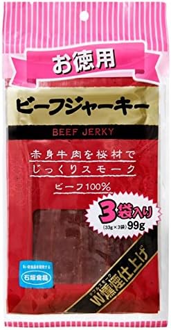 19位　石垣食品 ビーフジャーキー 徳用 33g×3袋