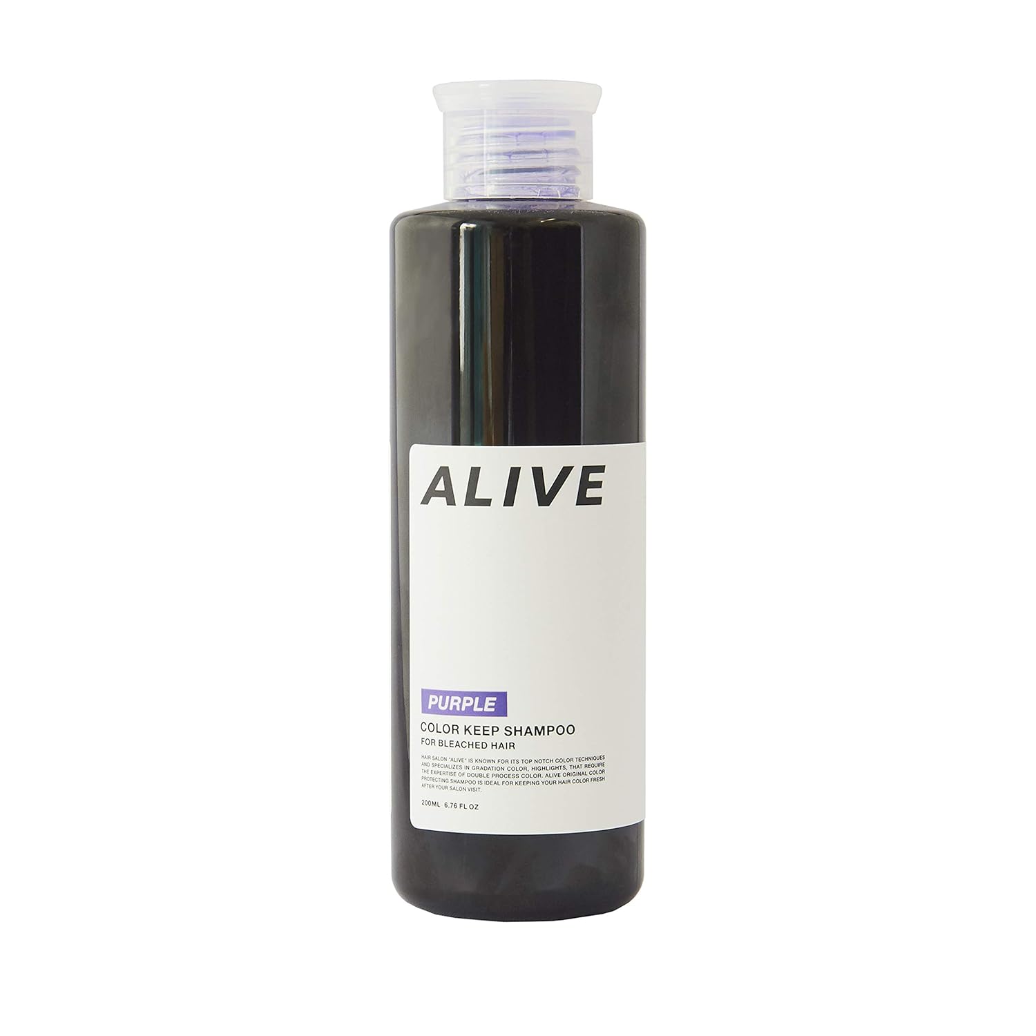 5位：ALIVE アライブ カラーシャンプー 極濃 紫シャンプー 200ml ムラサキ パープル ムラシャン ムラサキシャンプー