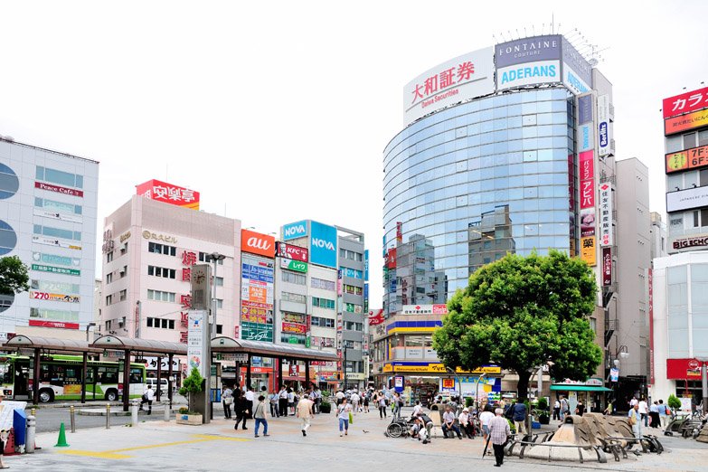 主な地域　赤羽・王子・十条