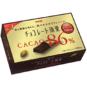 6位　明治 チョコレート効果 カカオ86％ 70g×5箱入 