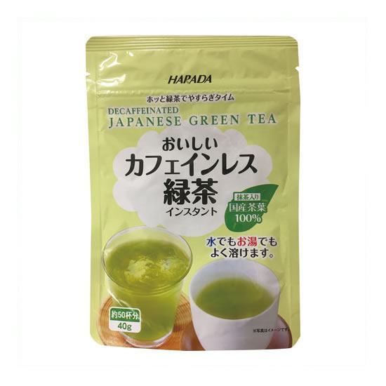 3位：ハラダ製茶 カフェインレス緑茶