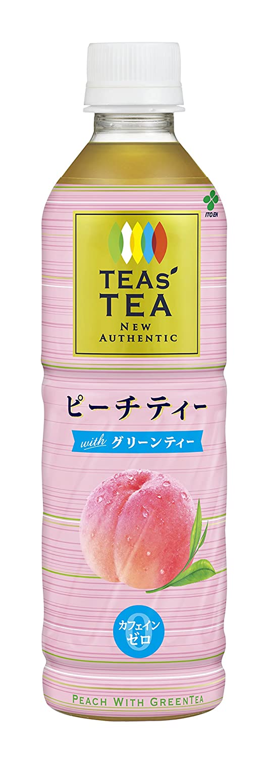 2位：伊藤園 TEAS’TEA NEW AUTHENTIC ピーチティー with グリーンティー
