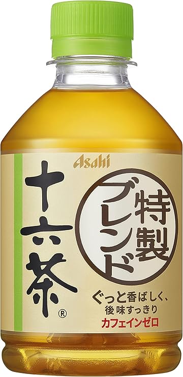 4位：アサヒ飲料 十六茶 275ml×24本 [お茶] [ノンカフェイン]