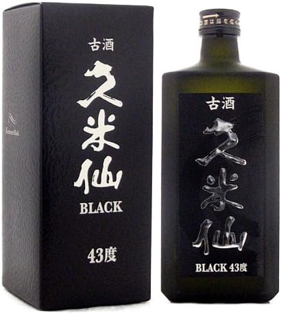 9位　久米仙ブラック　 古酒43度/720ｍｌ