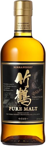 10位　ニッカ 竹鶴ピュアモルト スリムボトル NV  43度 700ml