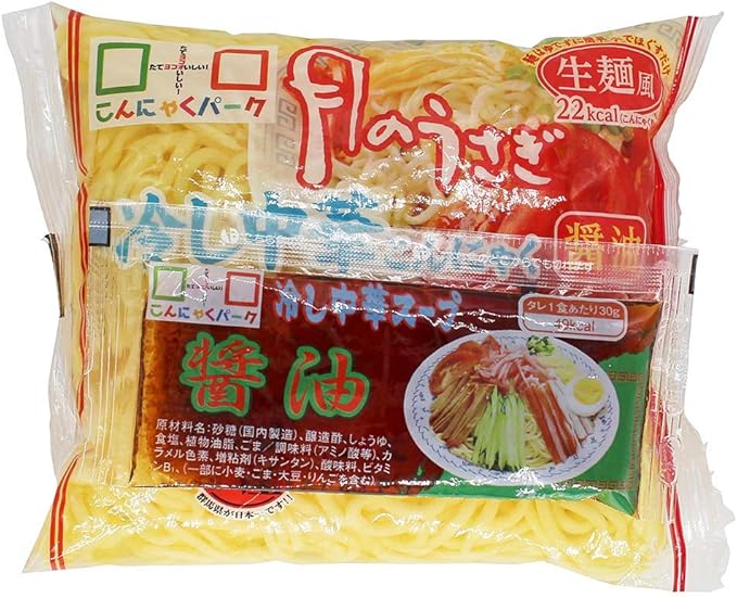 5位　ヨヨコオデイリーフーズ 月のうさぎ冷やし中華こんにゃく醤油170g×24個