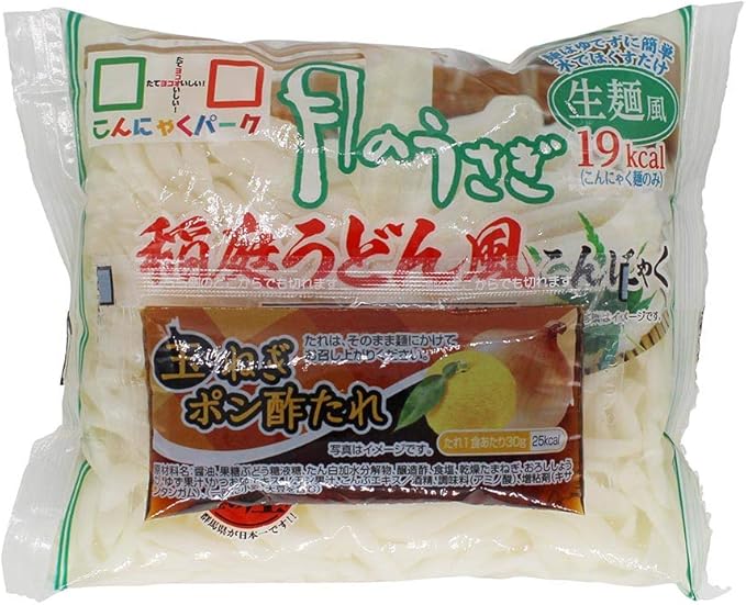 12位　ヨコオデイリーフーズ 月のうさぎ稲庭うどん風こんにゃく170g×24個