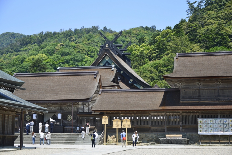 出雲大社で縁結び