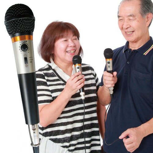 8位　カラオケ用エコーマイク 
