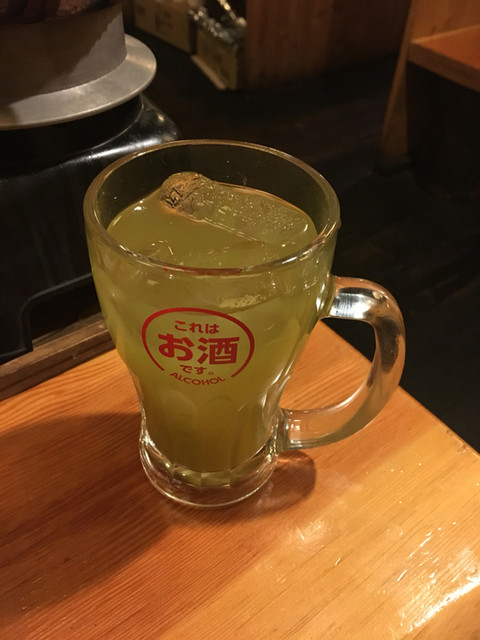 4位：緑茶ハイ（玄米入）