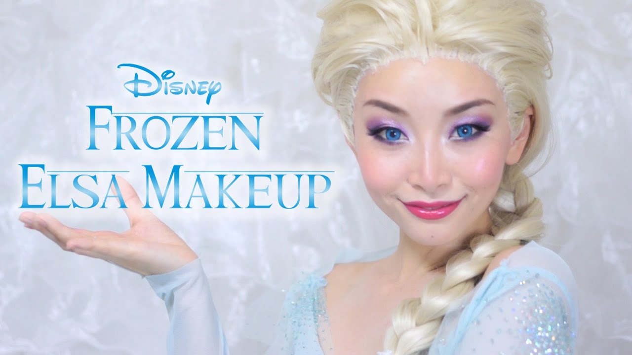 【アナ雪】エルサ風メイク☆Disney's Frozen Elsa Makeup Tutorial - YouTube