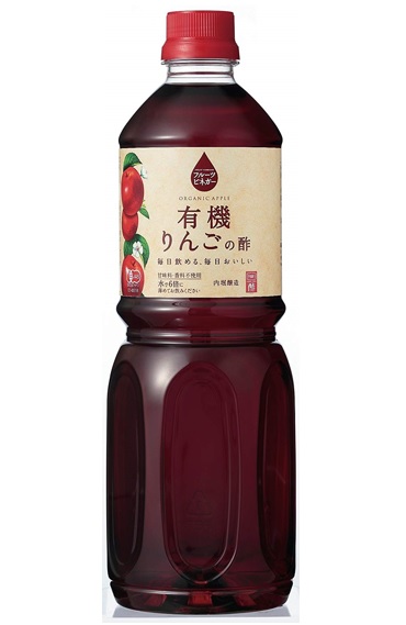 3位　内堀醸造　フルーツビネガー　有機りんごの酢　1L