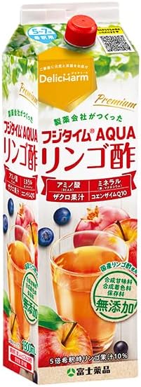 20位　富士薬品オリジナルりんご酢 フジタイム　1800mL