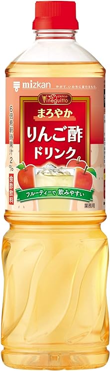 7位　ミツカン ビネグイットまろやかりんご酢ドリンク(6倍濃縮タイプ) 1000ml ×2本