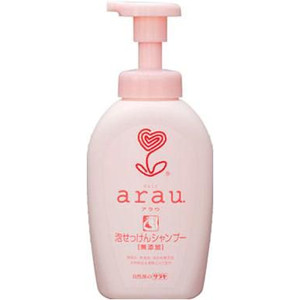 26位　サラヤ arau. ( アラウ ) 泡せっけんシャンプー 本体 500ml