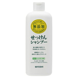 16位　ミヨシ石鹸 無添加 せっけんシャンプー(350mL)