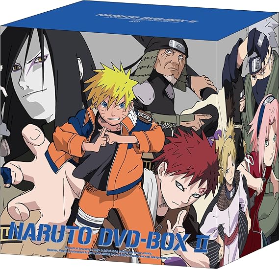 2位：NARUTO-ナルト- DVD-BOX II 始動!木ノ葉崩し 杉山紀彰 (出演), 竹内順子 (出演), 伊達勇登 (監督)  形式: DVD