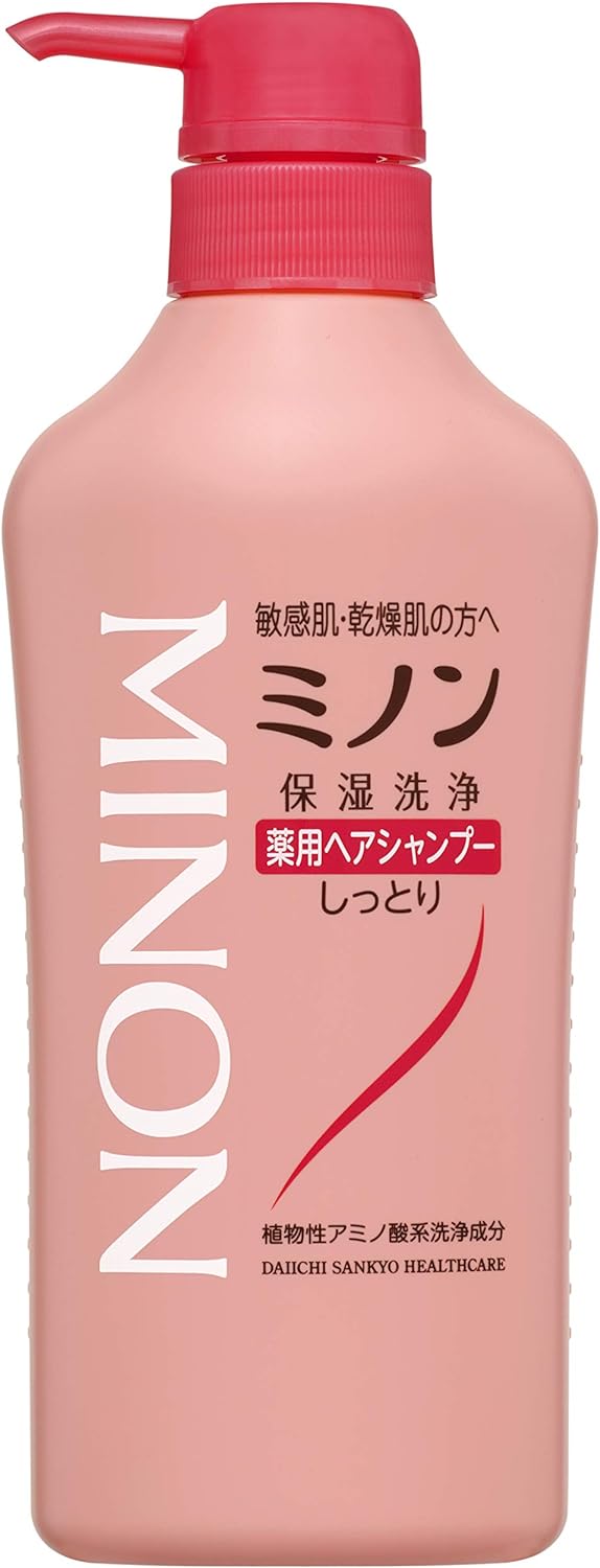 3位：第一三共ヘルスケア ミノン 薬用ヘアシャンプー