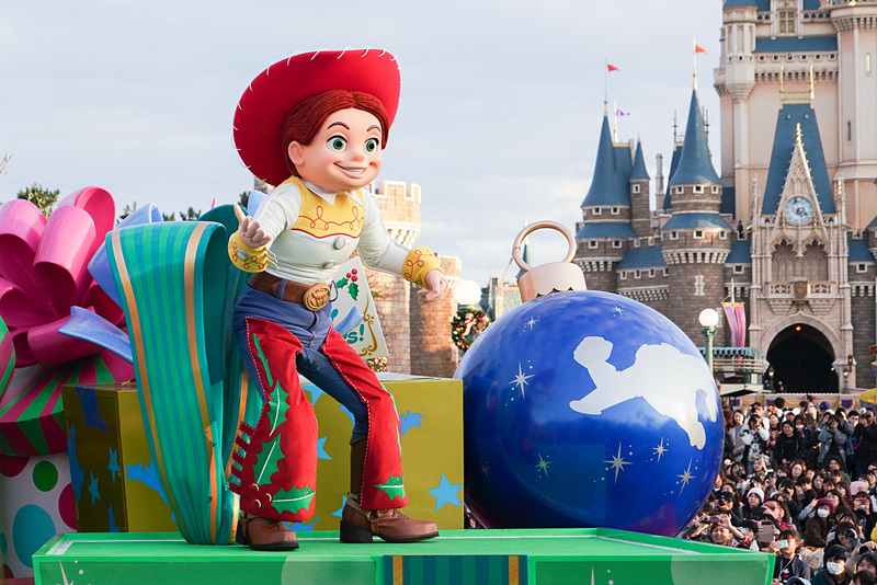 元気いっぱいのカウガール人形