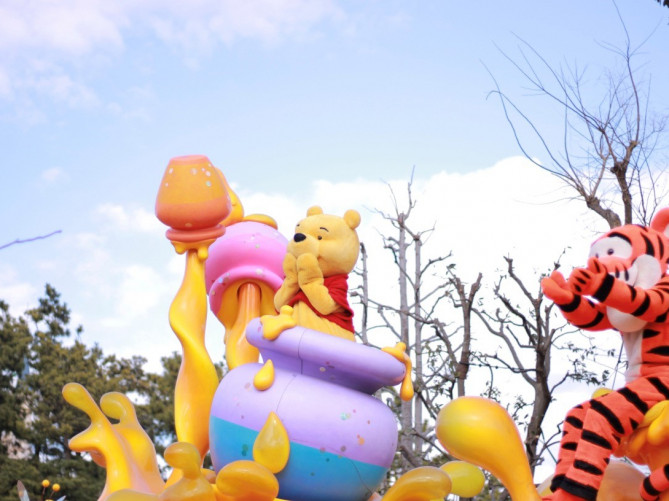 のんびりやのくまのぬいぐるみ