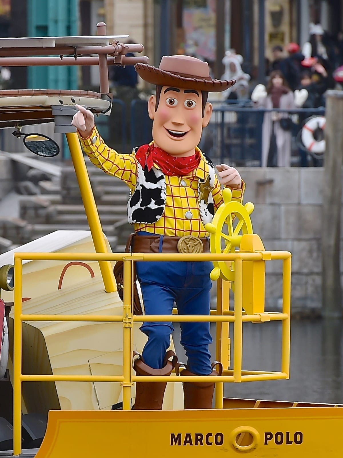 かつてはアンディの一番のお気に入りだった保安官のカウボーイ人形