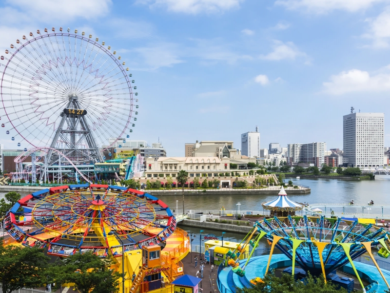 未来志向の都市型立体遊園地