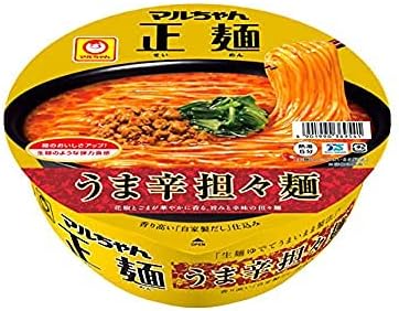 13位　東洋水産 マルちゃん正麺 カップ うま辛担々麺 126g×12個