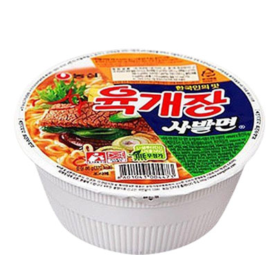 21位　『農心』ユッケジャン カップ麺(86g)