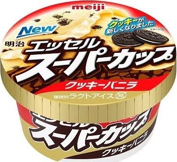 32位：明治 エッセルスーパーカップ クッキーバニラ