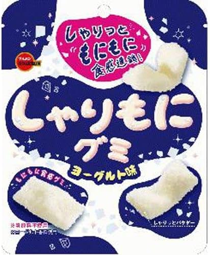 19位：ブルボン しゃりもにグミヨーグルト味 57g×10袋