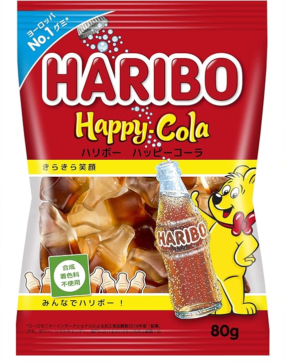 7位：ハリボー ハッピーコーラ 80g ×10袋