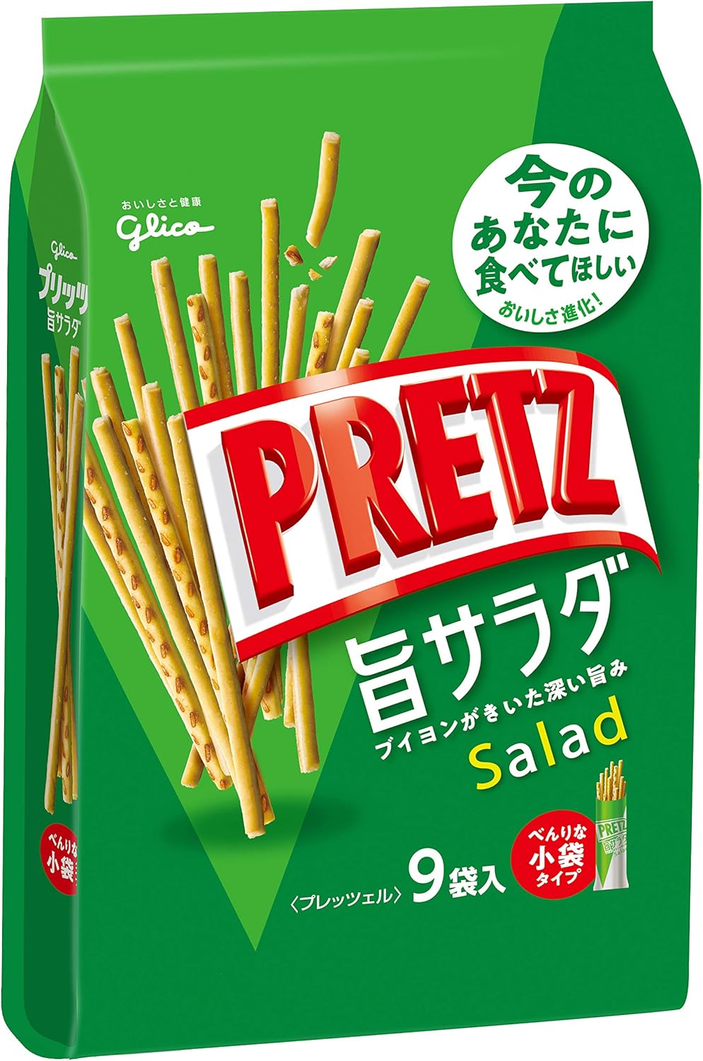 20位：江崎グリコ プリッツ旨サラダ(9袋) 143g ×6個