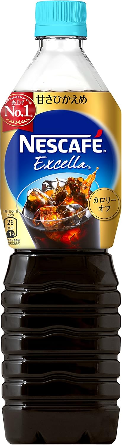 6位：ネスレ ネスカフェ エクセラ ボトルコーヒー 甘さひかえめ