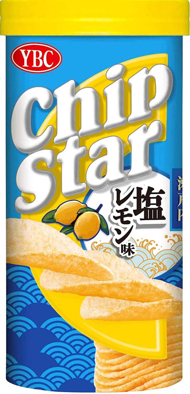 チップスターS 瀬戸内塩レモン 50g ×8箱